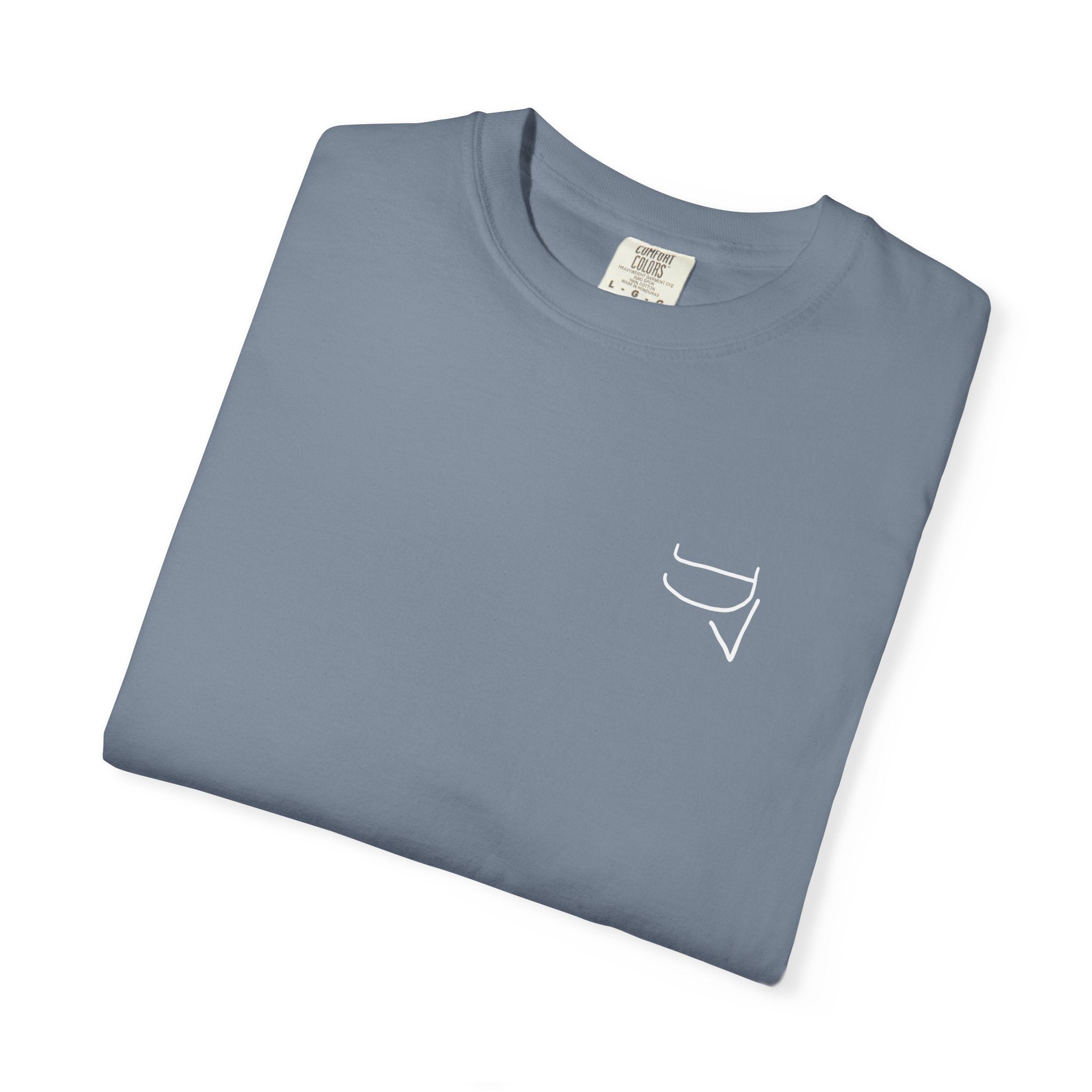 Unisex Heavy Cotton Tee — "The happiness of your life depends upon the quality of your thoughts."