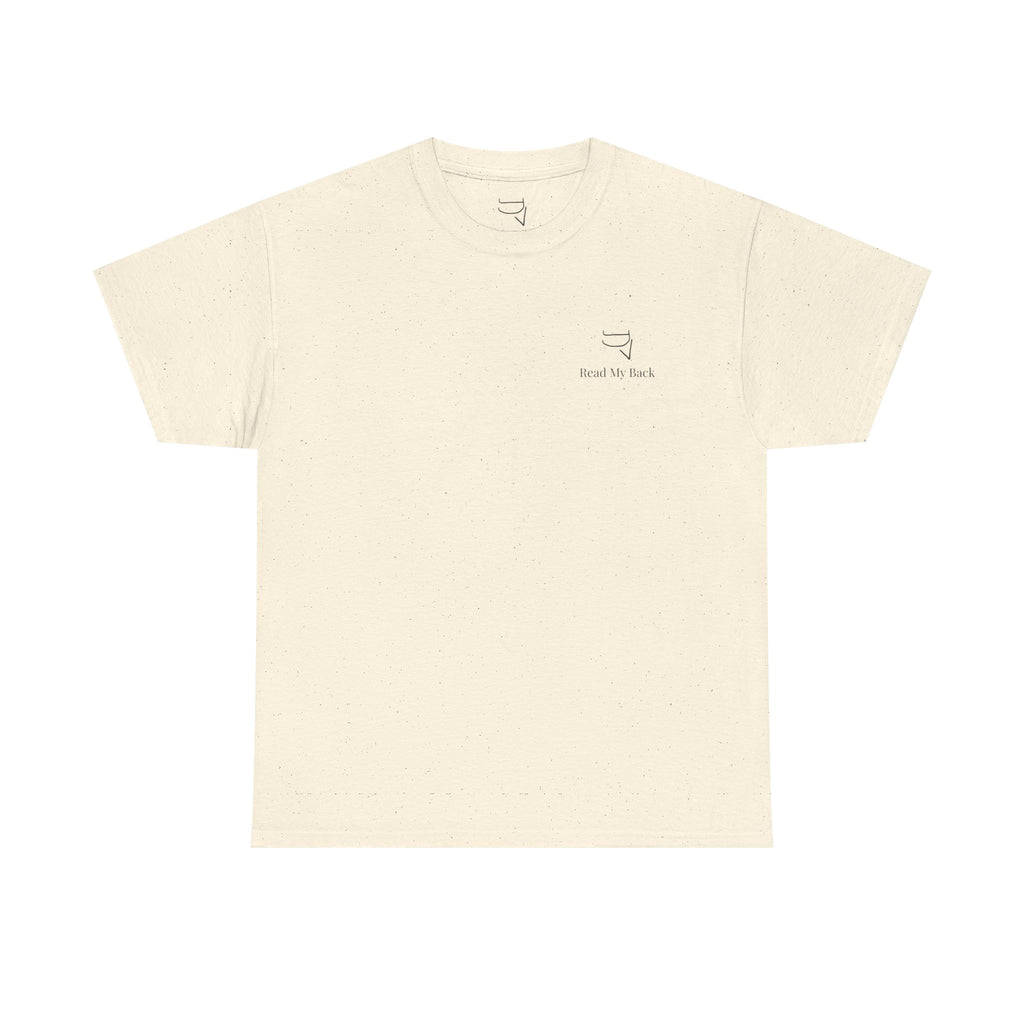 Unisex Heavy Cotton Tee — “A man is but the product of his thoughts. What he thinks, he becomes.”