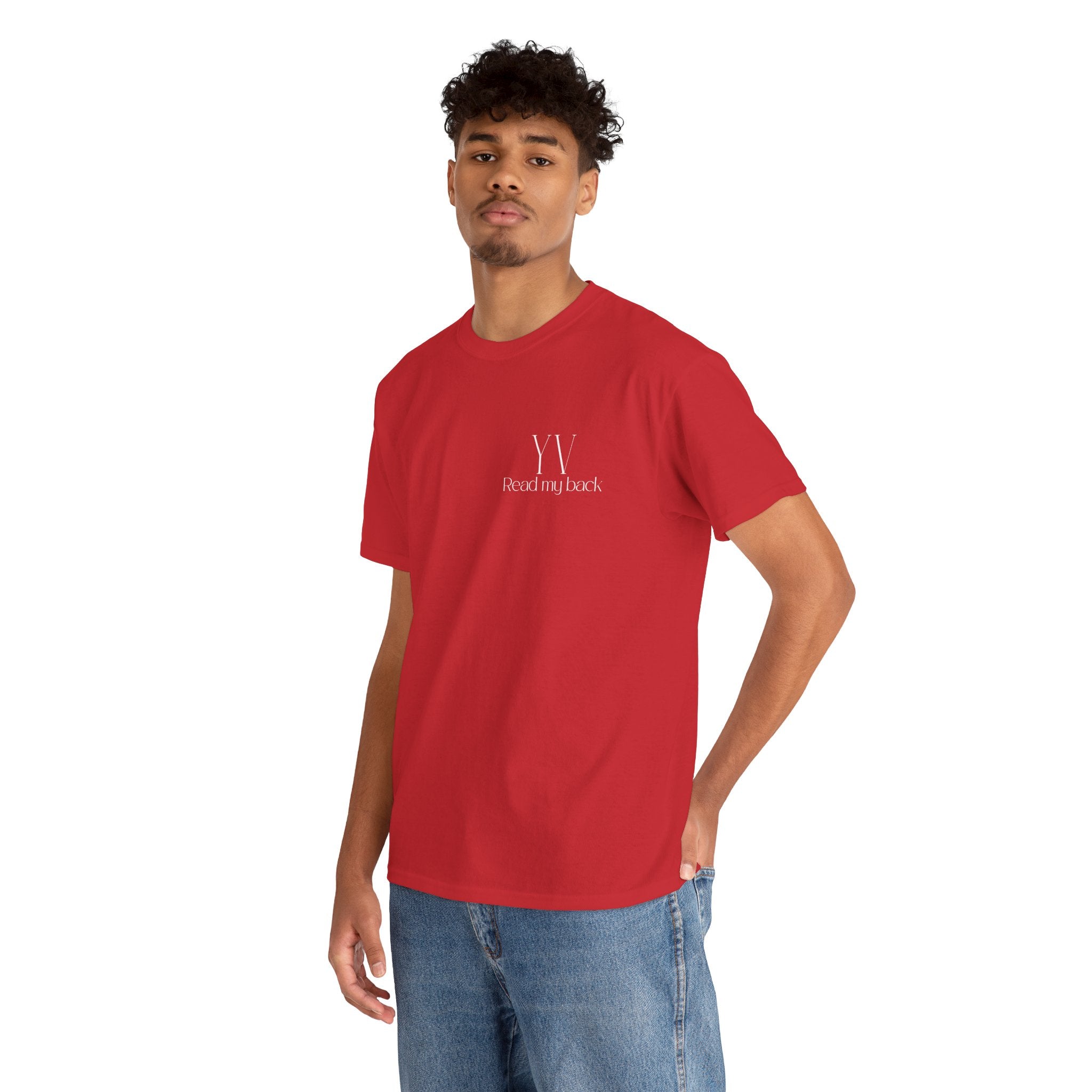 Unisex Heavy Cotton Tee — "To be yourself in a world that is constantly trying to make you something else is the greatest accomplishment.”